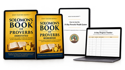 Jesus Teaches Money™: 31-Day Proverbs Wealth System (Book & Workbook Digital Bundle)